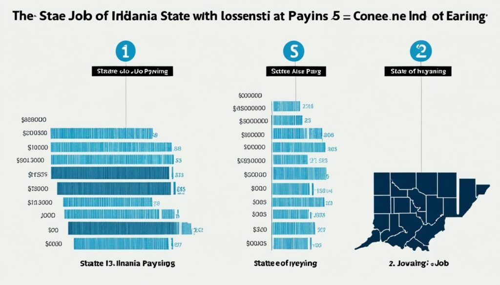 highest and lowest paying jobs state of indiana