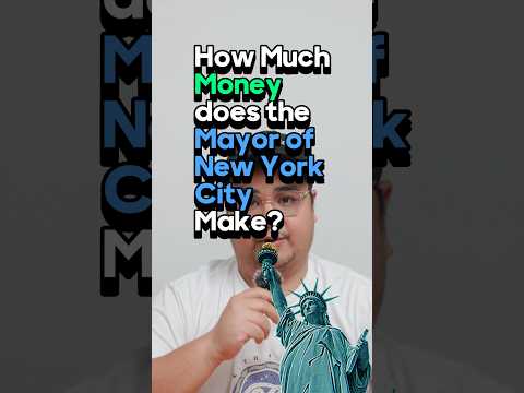 ? How Much Money does the Mayor of NYC Make? #mayor #nyc #ericadams #salary #salarytransparency