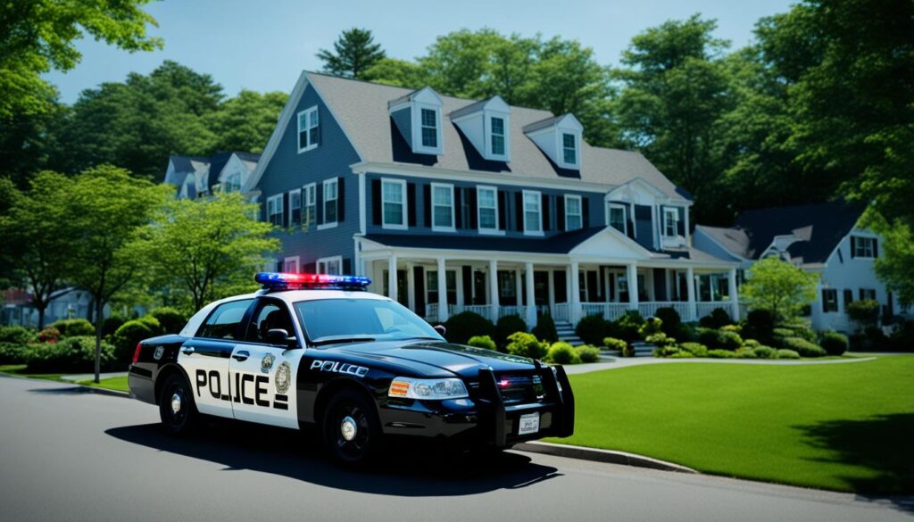 Norton, Massachusetts Police Car
