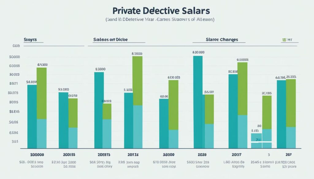 private detective salary trends