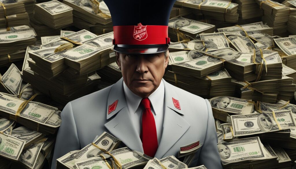 salary for ceo of salvation army